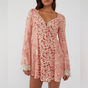 FREE PEOPLE odette printed tunic
